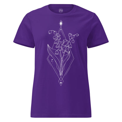Lily of the Valley Women’s Basic Softstyle T-Shirt - f9artist