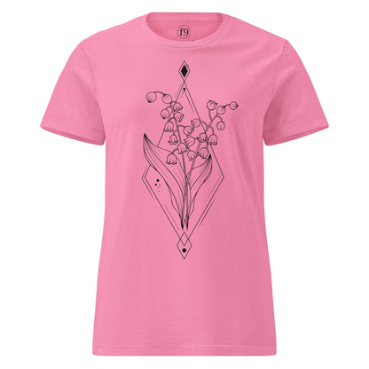 Lily of the Valley Women’s Basic Softstyle T-Shirt - f9artist