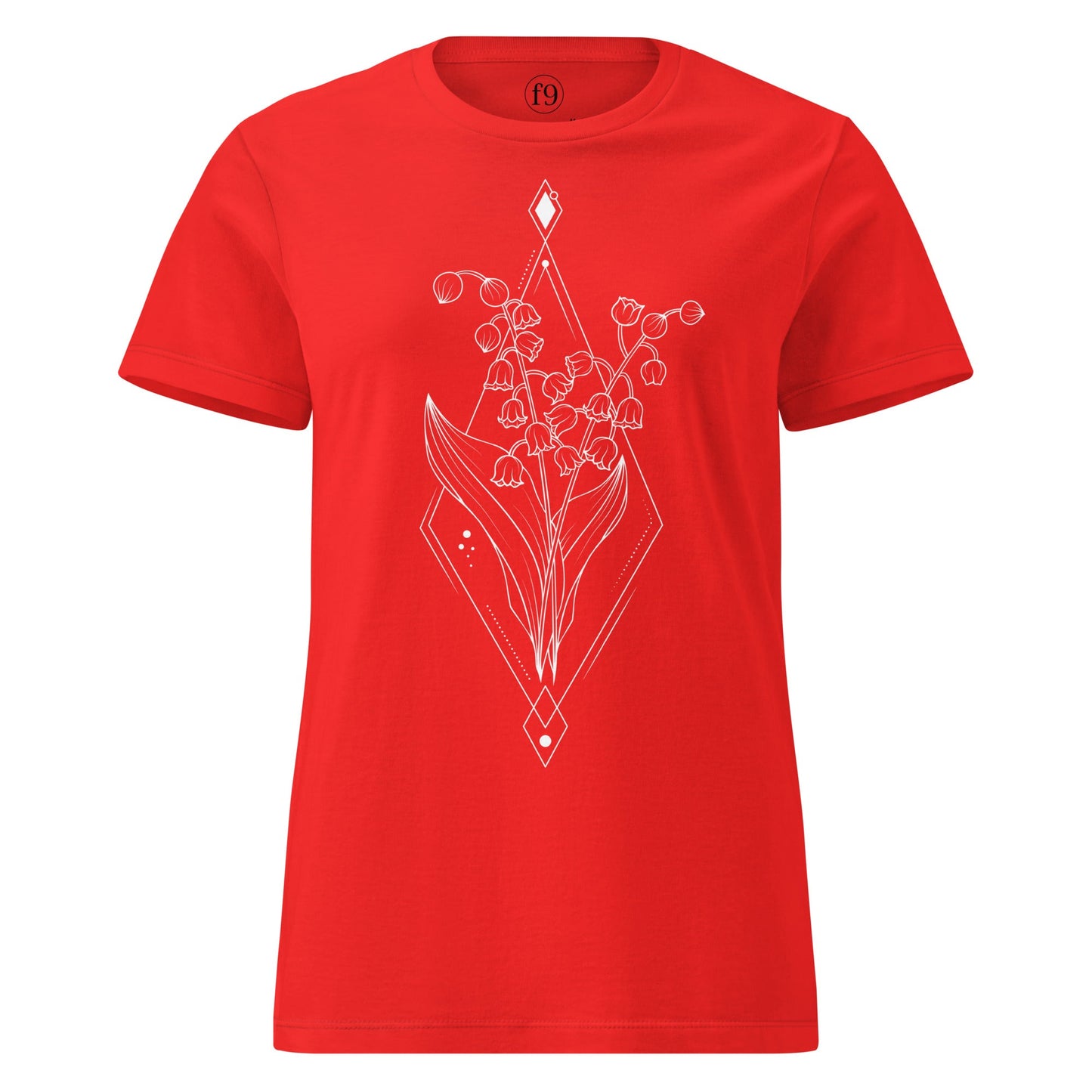 Lily of the Valley Women’s Basic Softstyle T-Shirt - f9artist