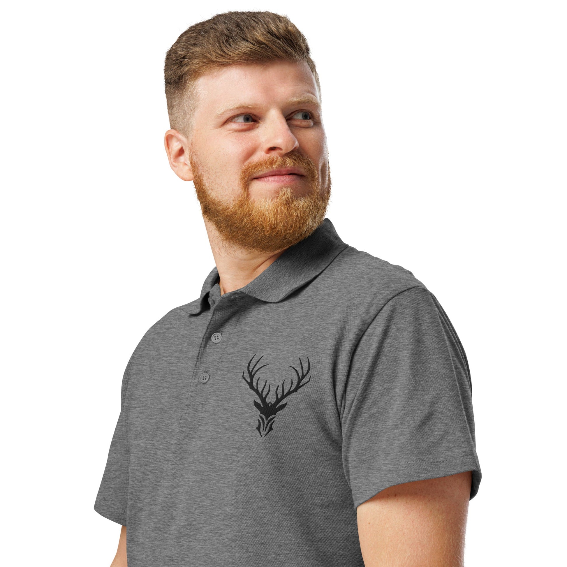 Majestic Antlers Graphic Tee - Unique Woodland Design T-Shirt - f9artist