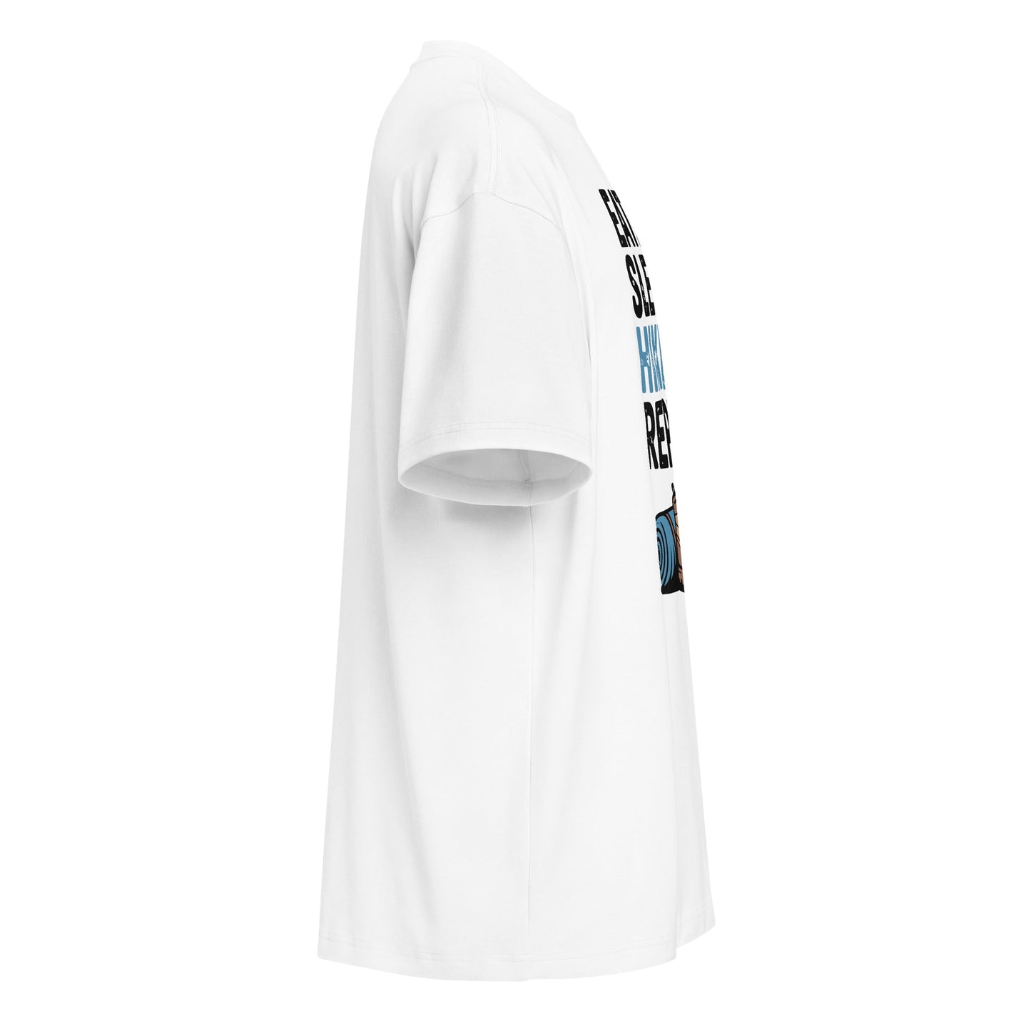 Men's Box Tee Eat Sleep Hike Repeat Tee - f9artist