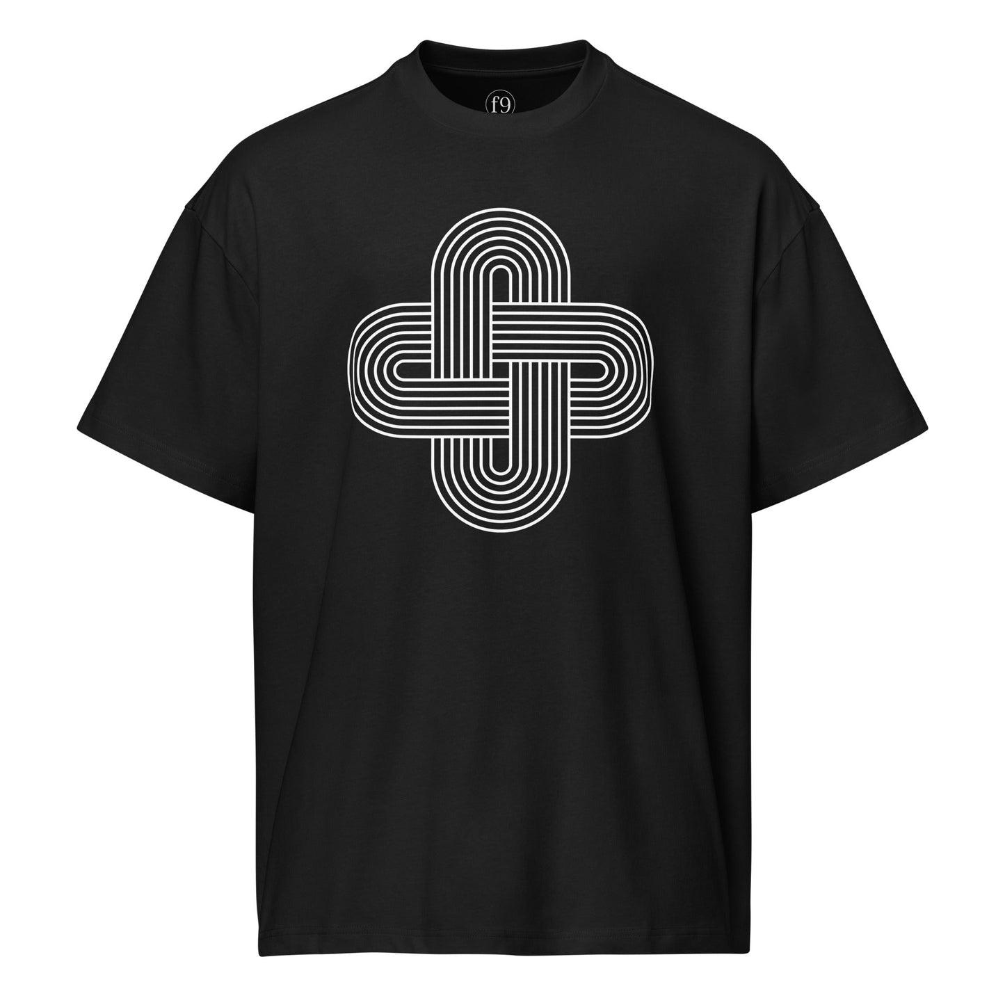 Men's Box Tee Retro Knot Graphic Tee - f9artist