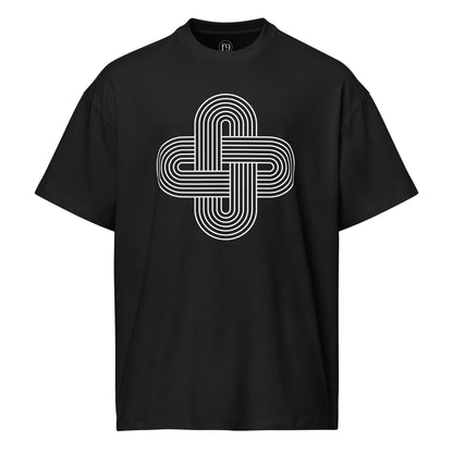 Men's Box Tee Retro Knot Graphic Tee - f9artist