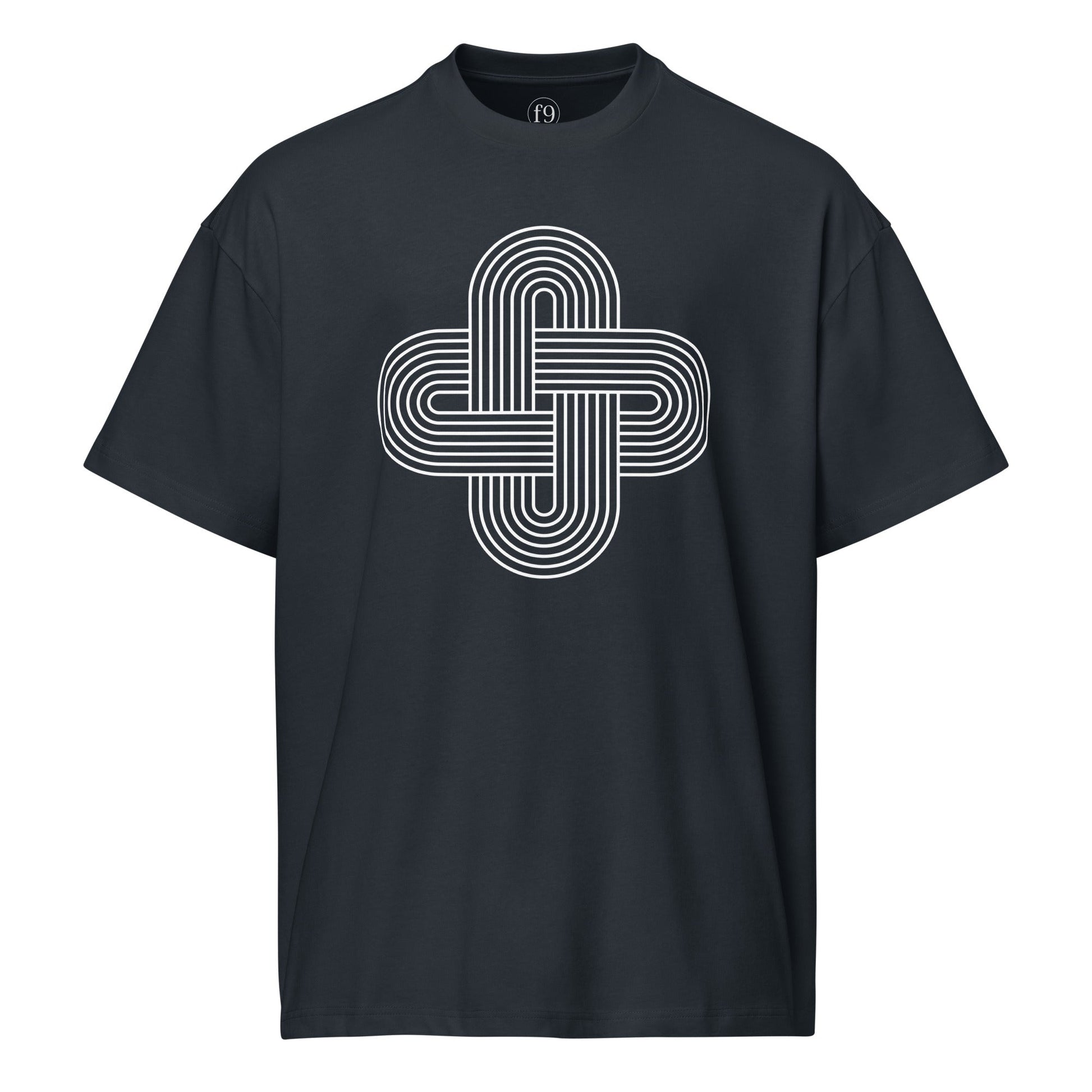 Men's Box Tee Retro Knot Graphic Tee - f9artist