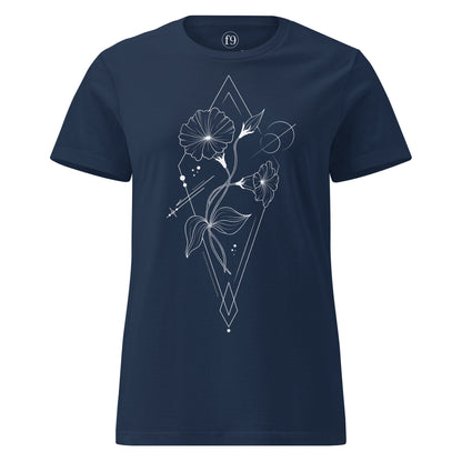 Morning Glory Women’s Basic Softstyle T-Shirt - f9artist