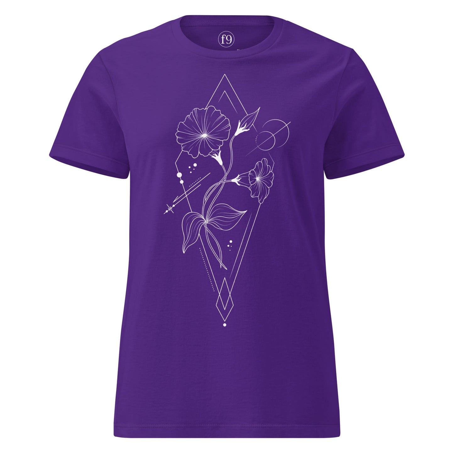 Morning Glory Women’s Basic Softstyle T-Shirt - f9artist