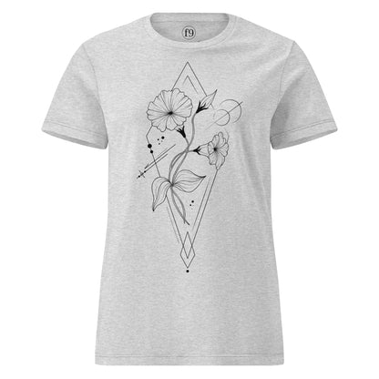 Morning Glory Women’s Basic Softstyle T-Shirt - f9artist