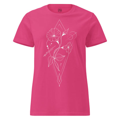 Morning Glory Women’s Basic Softstyle T-Shirt - f9artist
