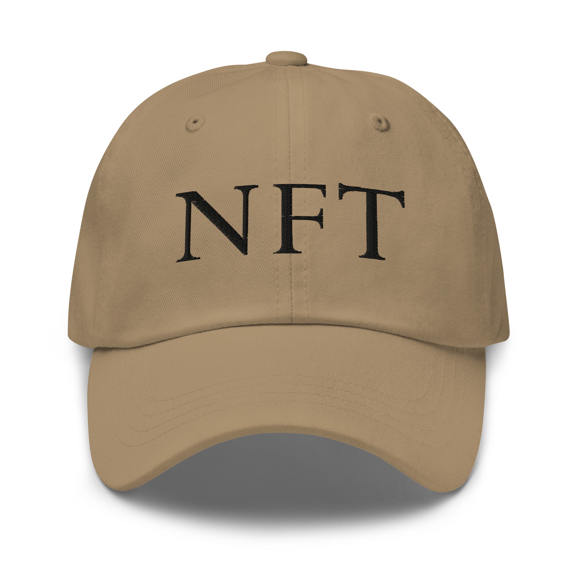 NFT ⏐ Embroidery classic dad Hat - f9artist
