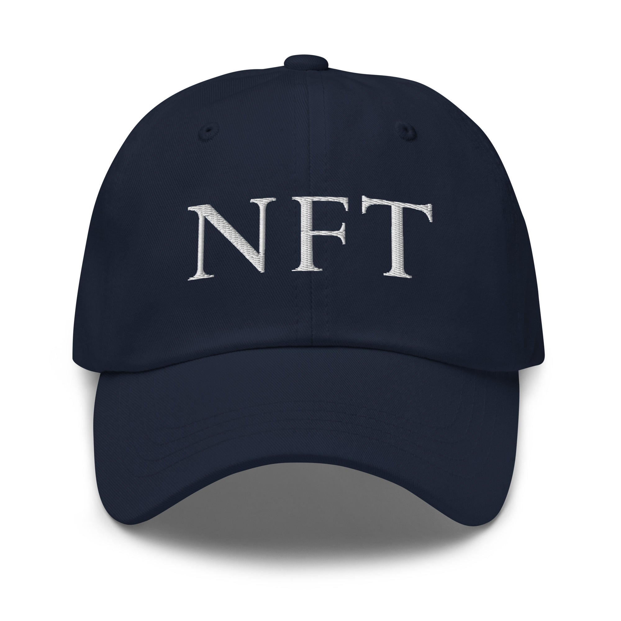 NFT ⏐ Embroidery classic dad Hat - f9artist