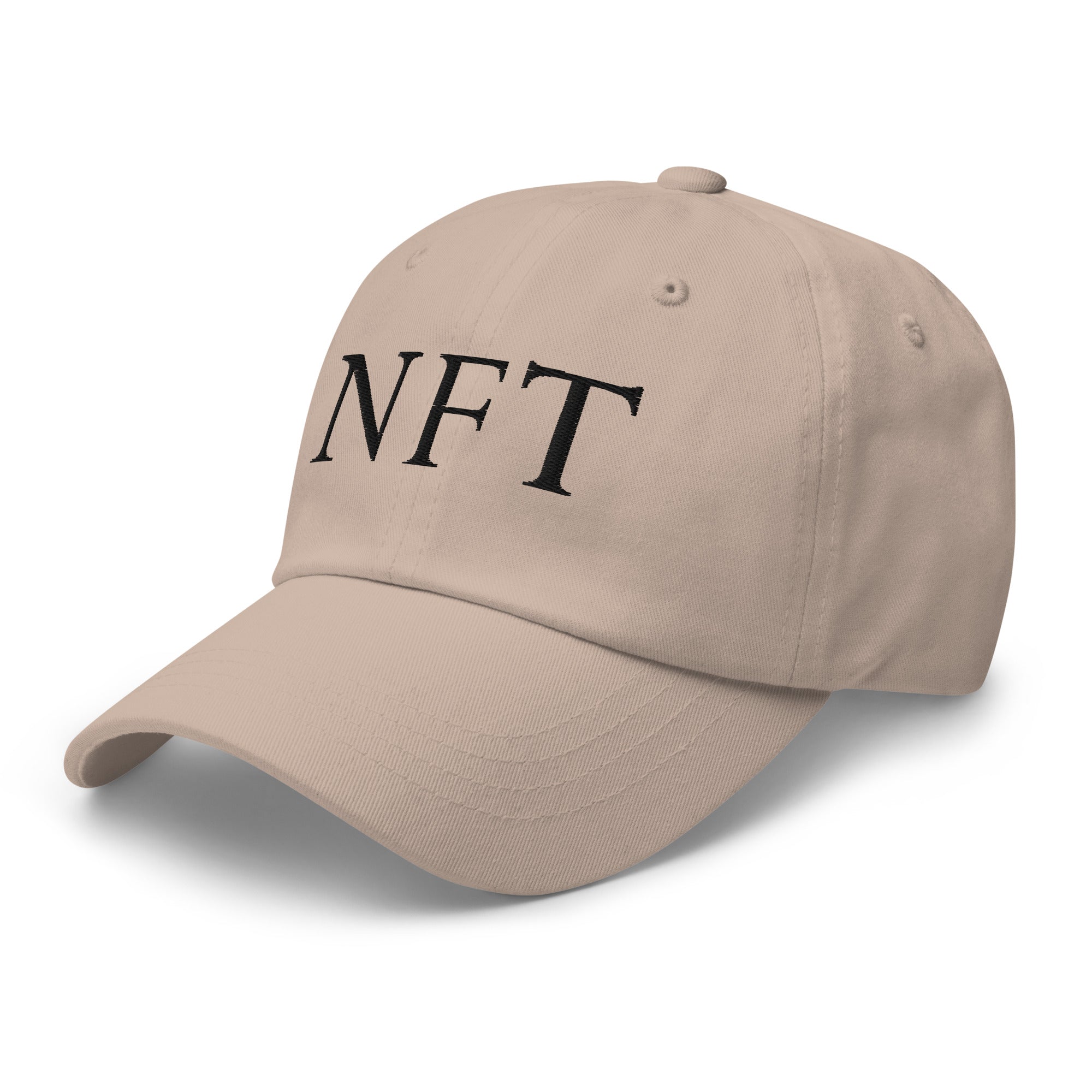 NFT ⏐ Embroidery classic dad Hat - f9artist