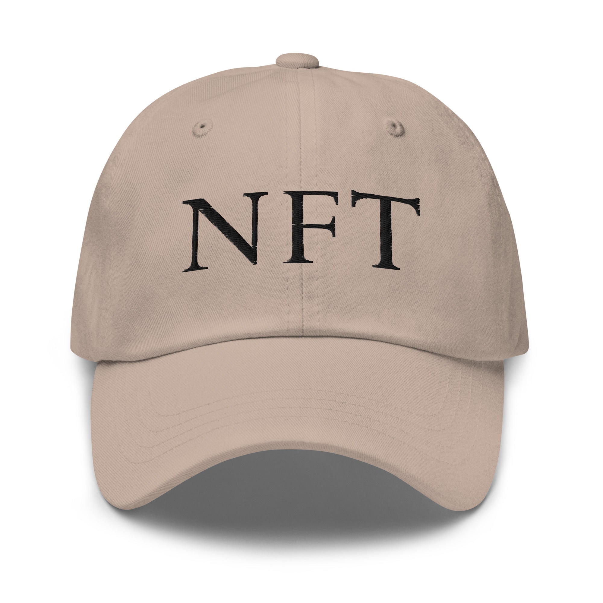 NFT ⏐ Embroidery classic dad Hat - f9artist