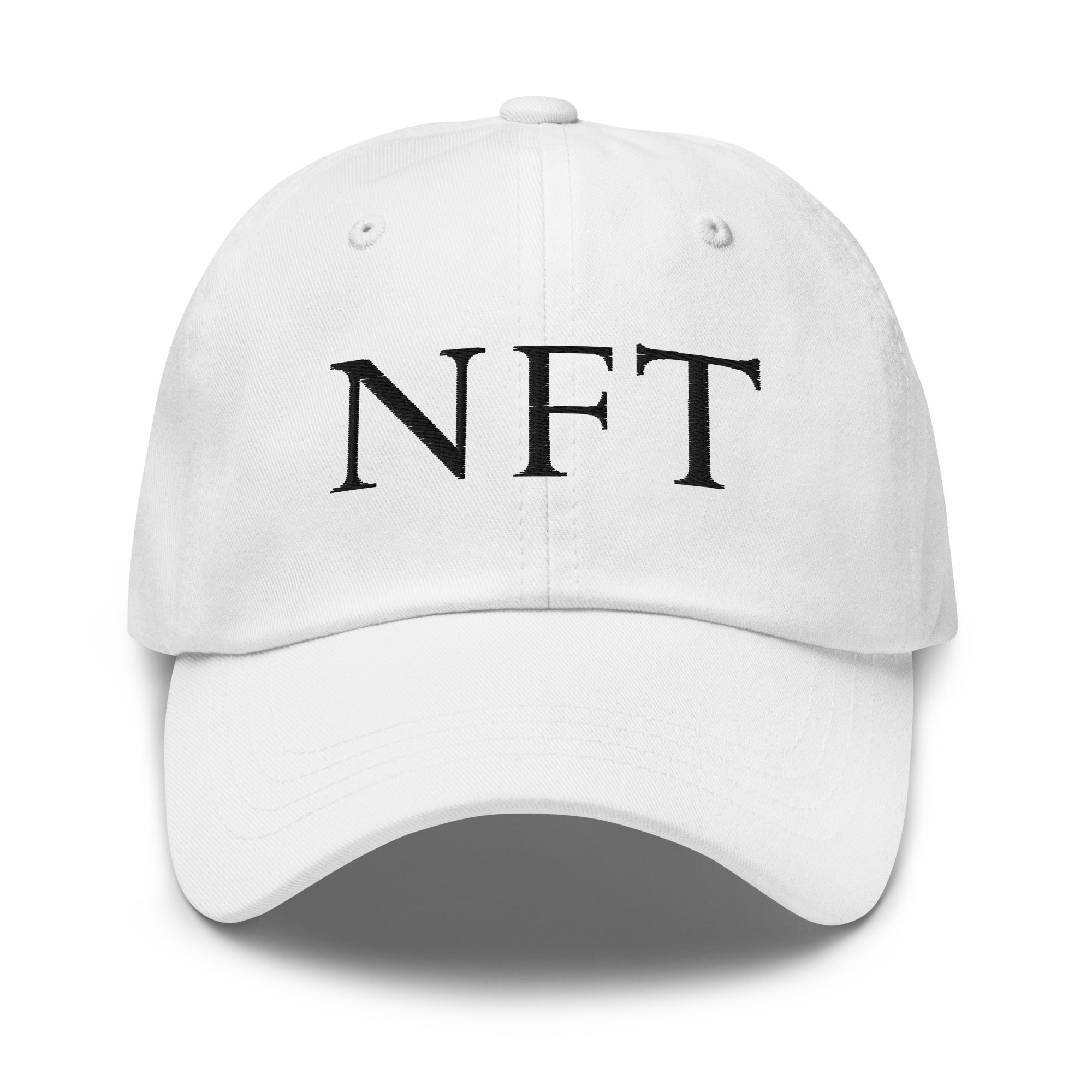 NFT ⏐ Embroidery classic dad Hat - f9artist