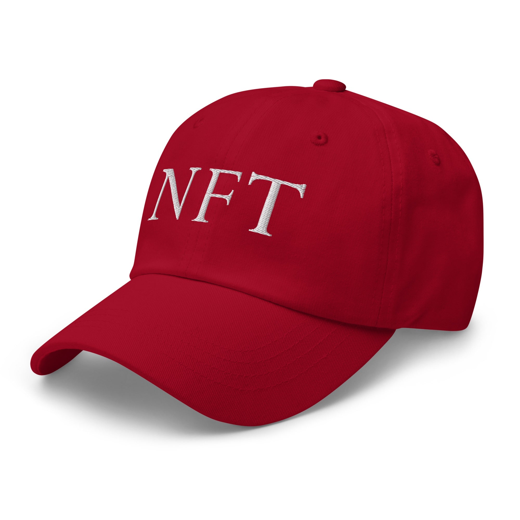 NFT ⏐ Embroidery classic dad Hat - f9artist