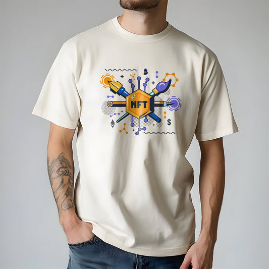 NFT | Tee Comfort Colors T-Shirt | Crypto Fashion | Blockchain Digital Art Shirt | Style Tee - f9artist