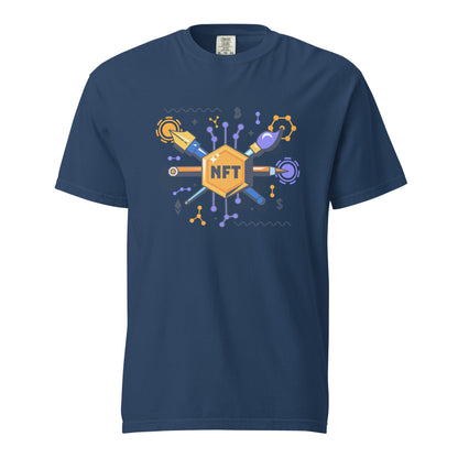 NFT | Tee Comfort Colors T-Shirt | Crypto Fashion | Blockchain Digital Art Shirt | Style Tee - f9artist