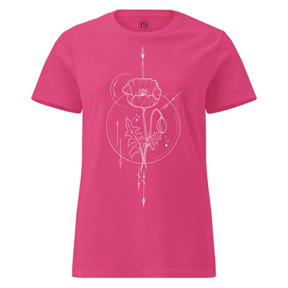 Poppy Women’s Basic Softstyle T-Shirt - f9artist