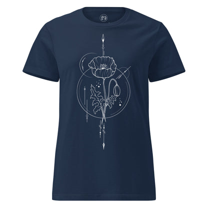 Poppy Women’s Basic Softstyle T-Shirt - f9artist