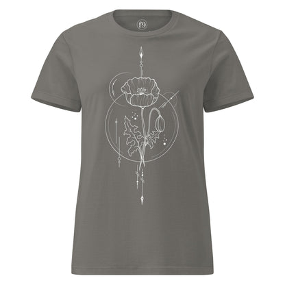 Poppy Women’s Basic Softstyle T-Shirt - f9artist