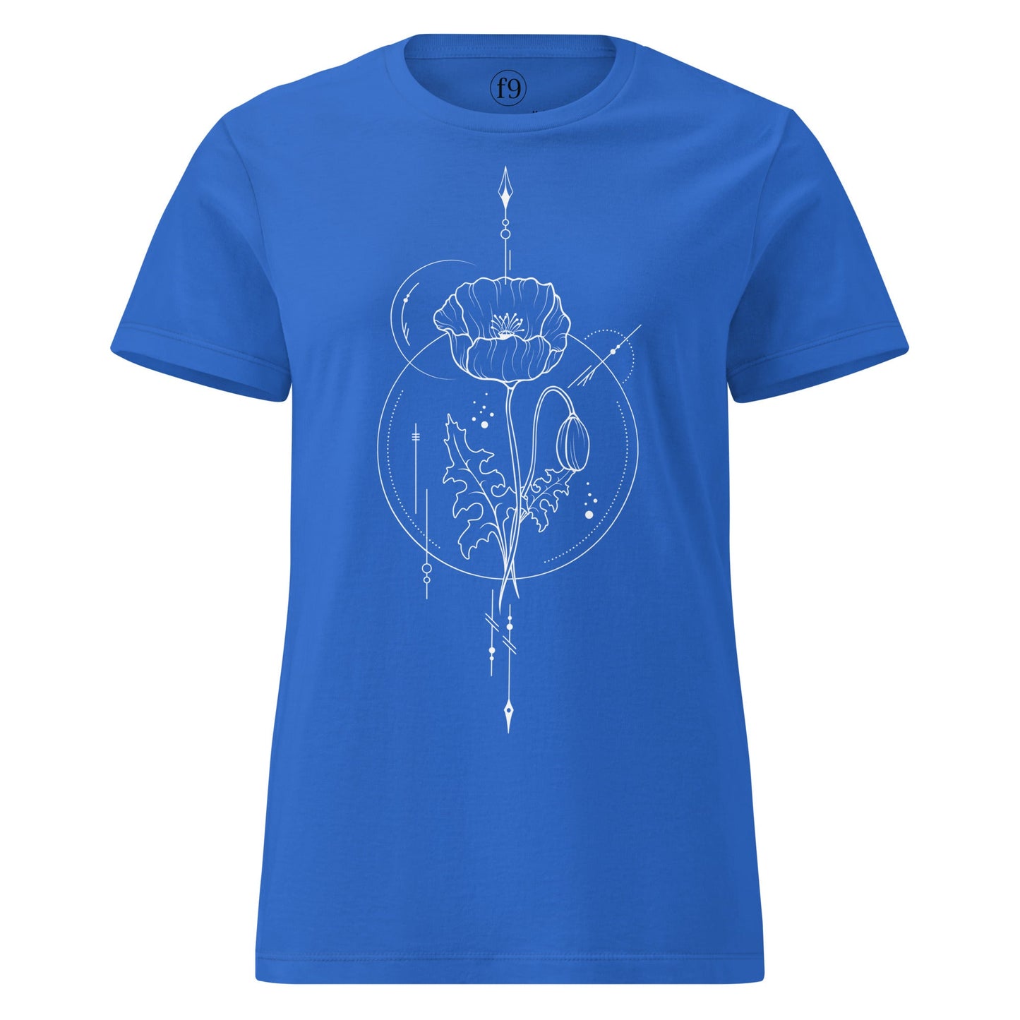 Poppy Women’s Basic Softstyle T-Shirt - f9artist