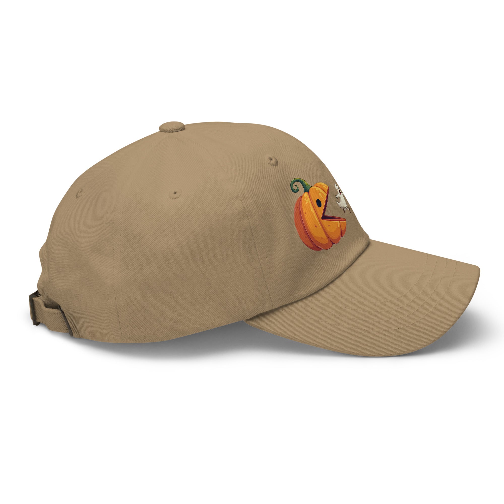 🎃 Pumpkin vs Ghosts Halloween Dad Hat 👻 - f9artist