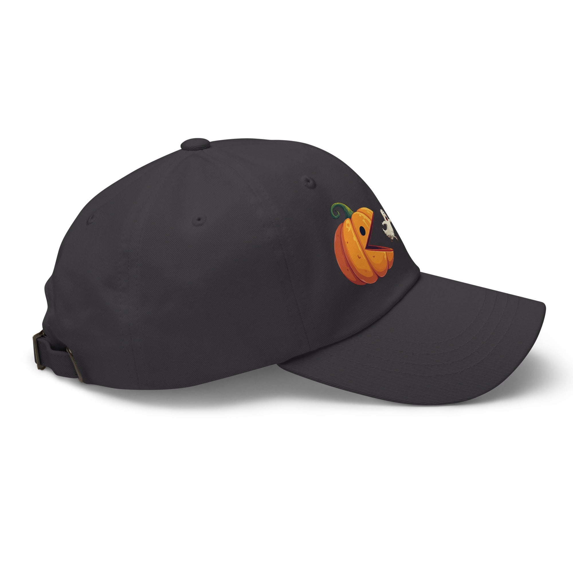 🎃 Pumpkin vs Ghosts Halloween Dad Hat 👻 - f9artist