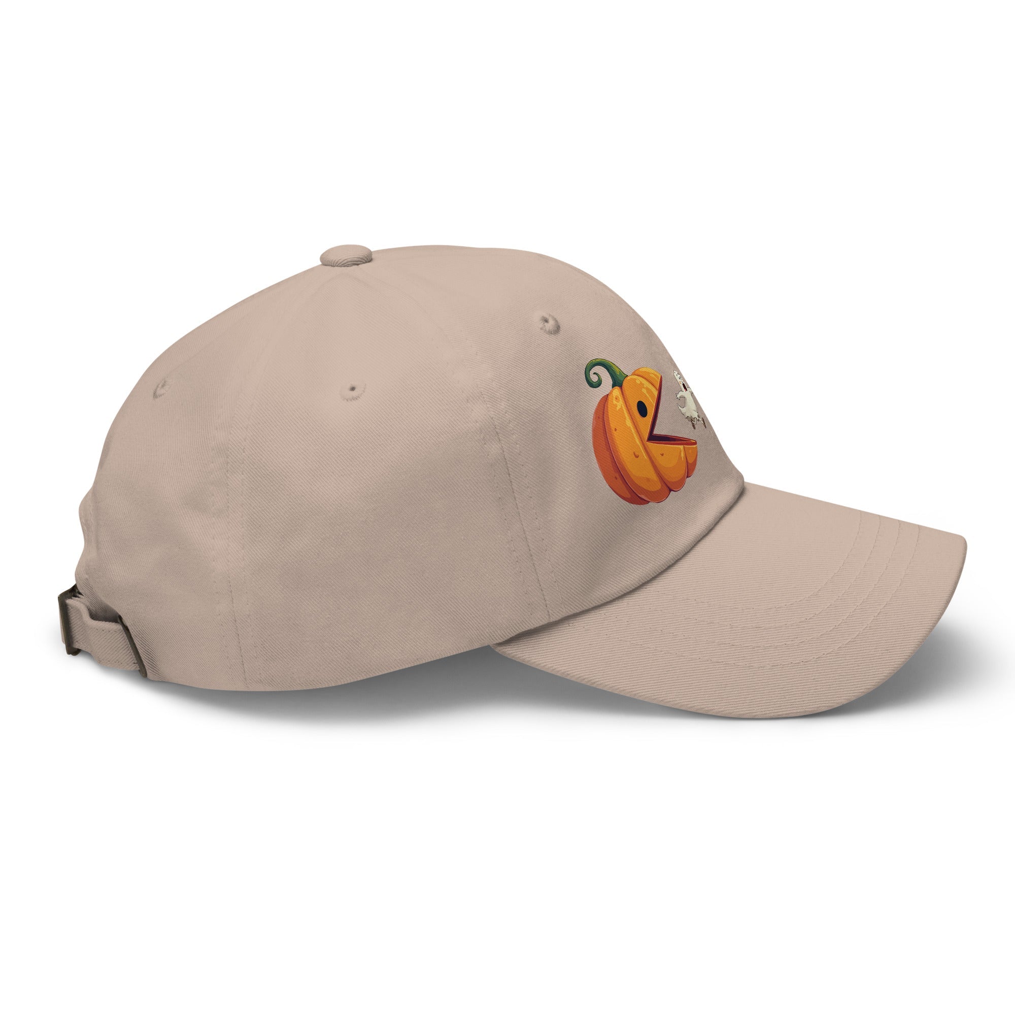 🎃 Pumpkin vs Ghosts Halloween Dad Hat 👻 - f9artist