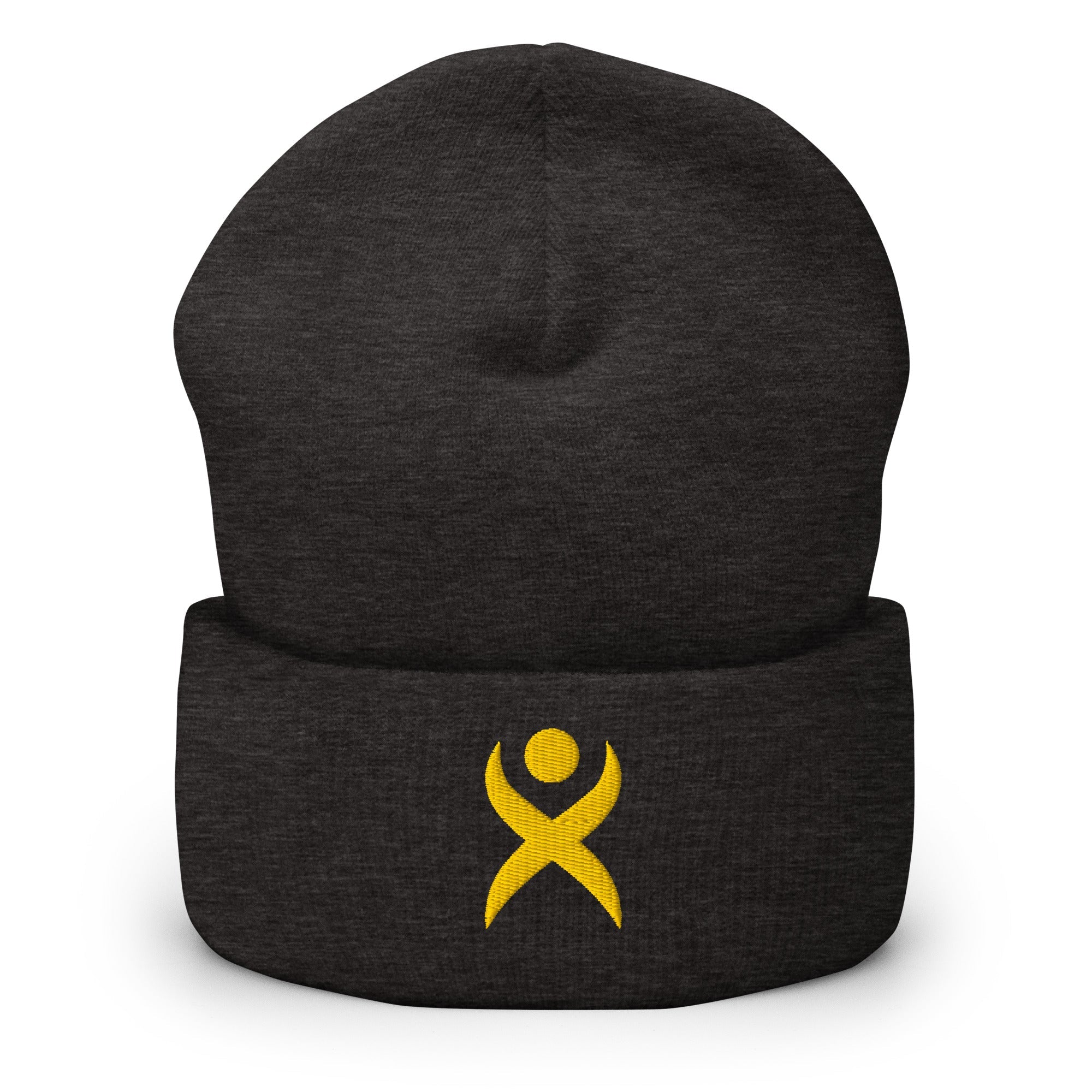Radiance Vibe Cuffed Beanie – Sunshine for the Soul - f9artist