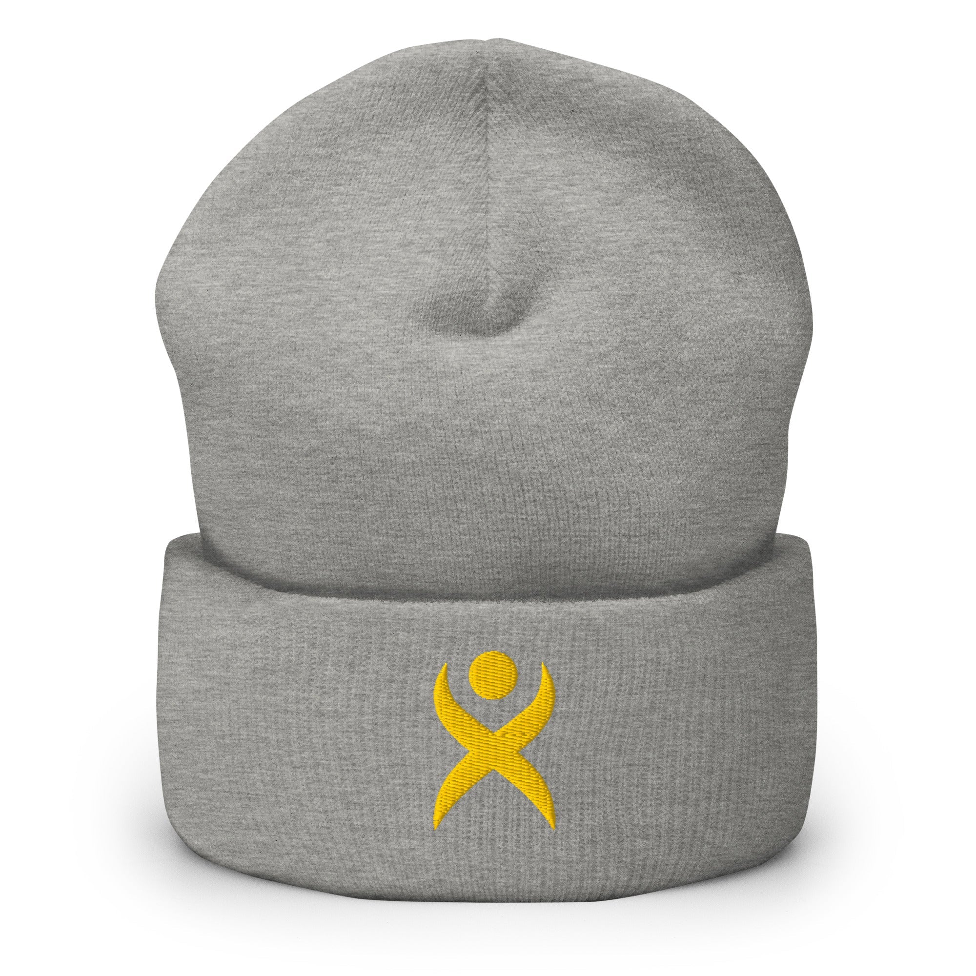 Radiance Vibe Cuffed Beanie – Sunshine for the Soul - f9artist