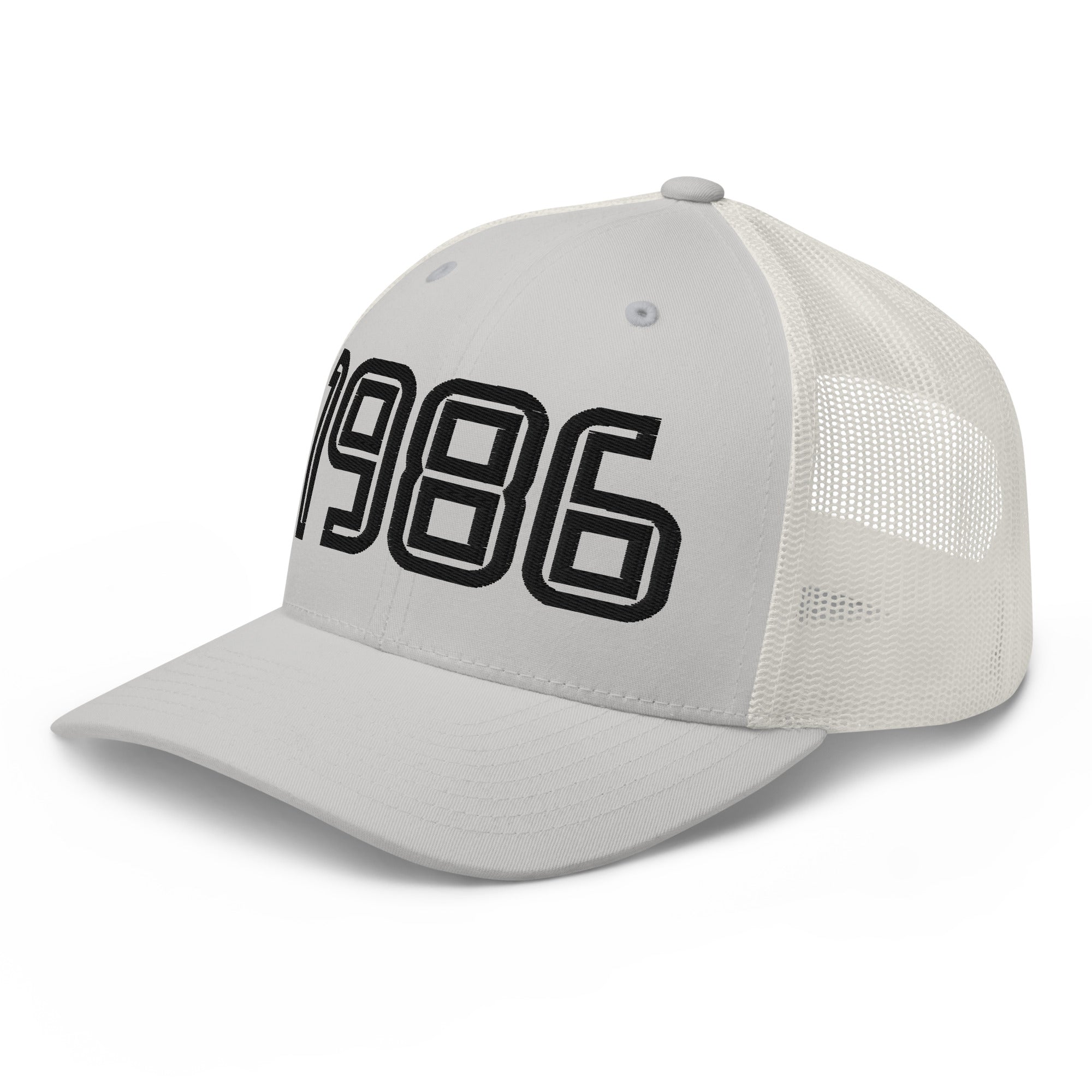 Retro Trucker Hat – 1986 Vintage Year Style - f9artist