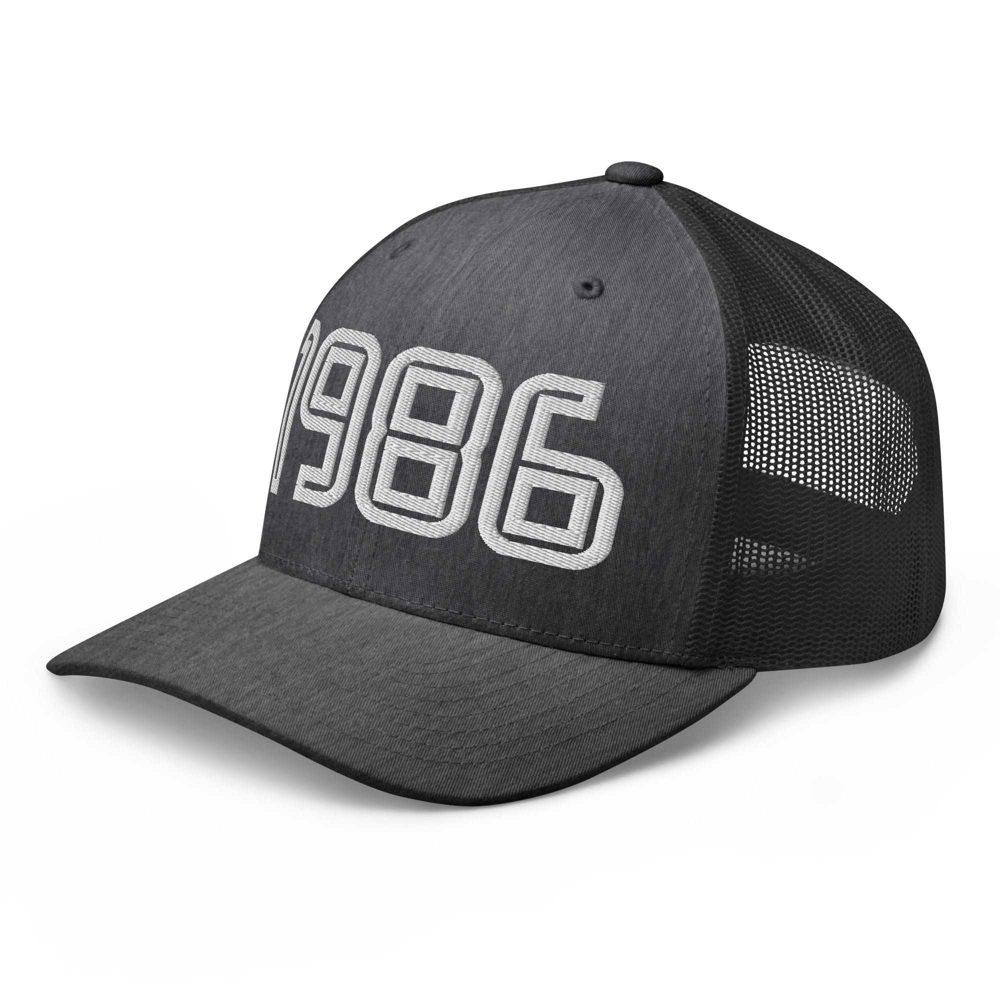 Retro Trucker Hat – 1986 Vintage Year Style - f9artist