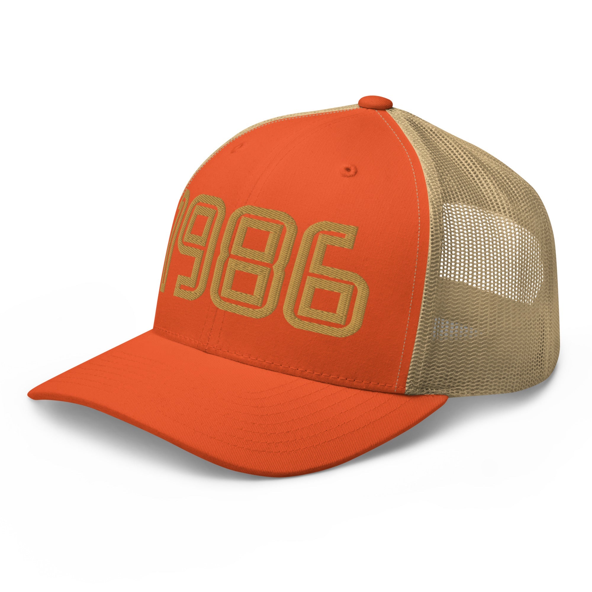 Retro Trucker Hat – 1986 Vintage Year Style - f9artist
