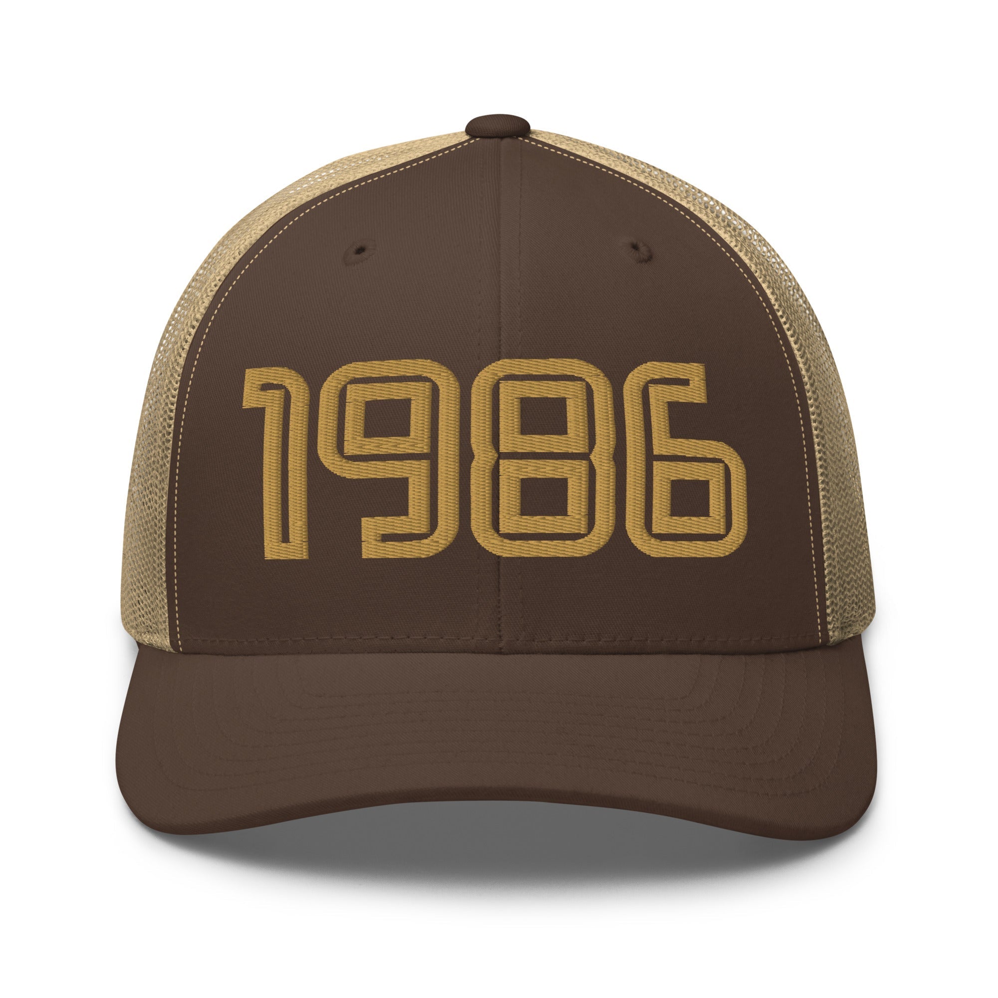 Retro Trucker Hat – 1986 Vintage Year Style - f9artist
