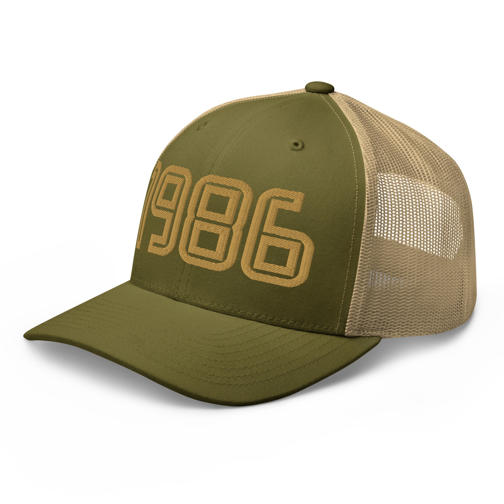 Retro Trucker Hat – 1986 Vintage Year Style - f9artist