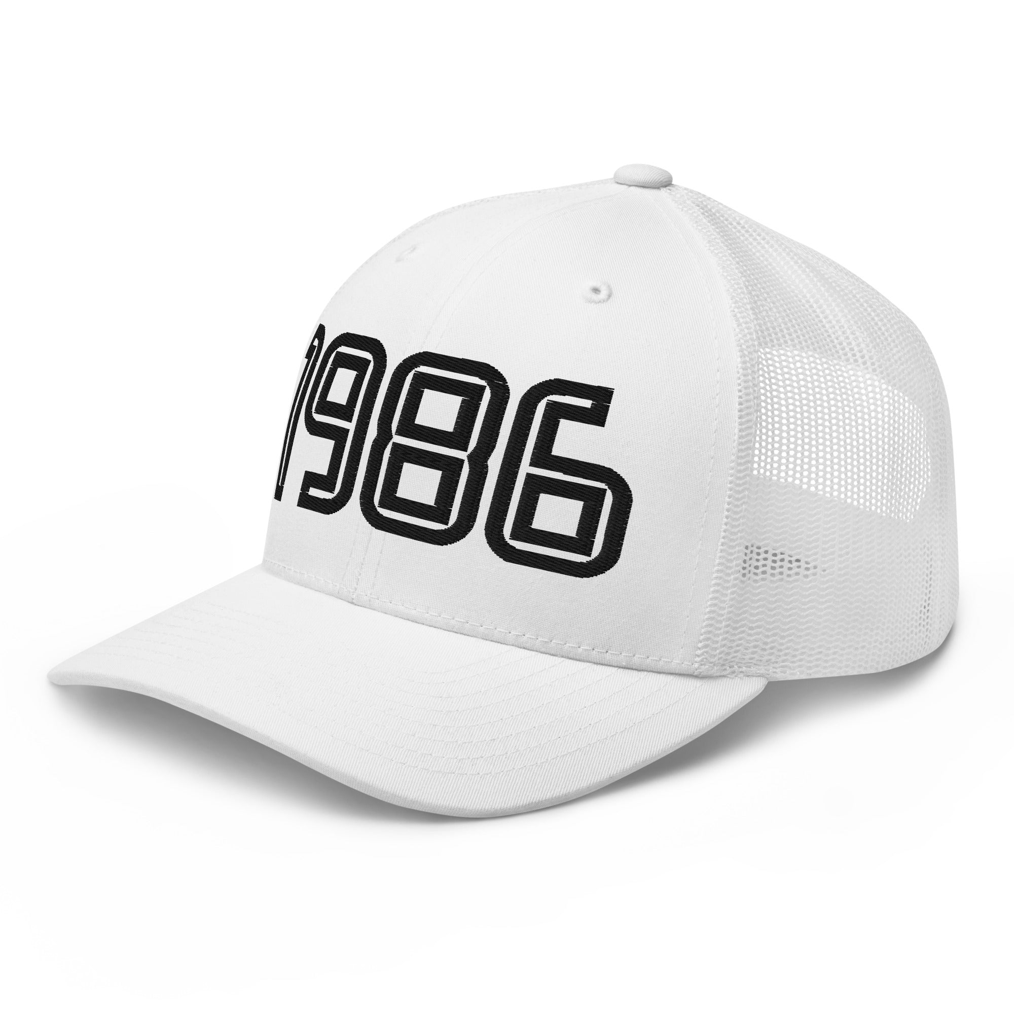 Retro Trucker Hat – 1986 Vintage Year Style - f9artist