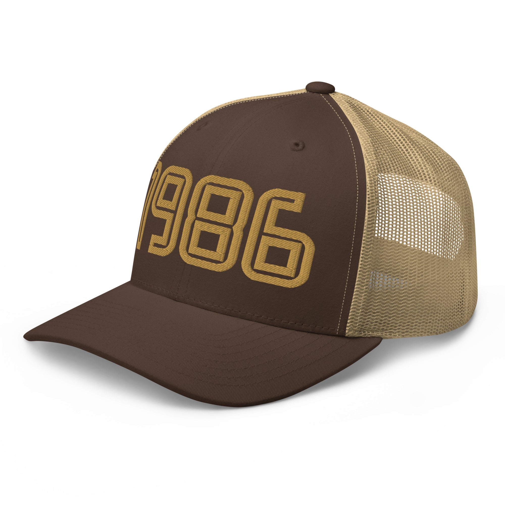 Retro Trucker Hat – 1986 Vintage Year Style - f9artist