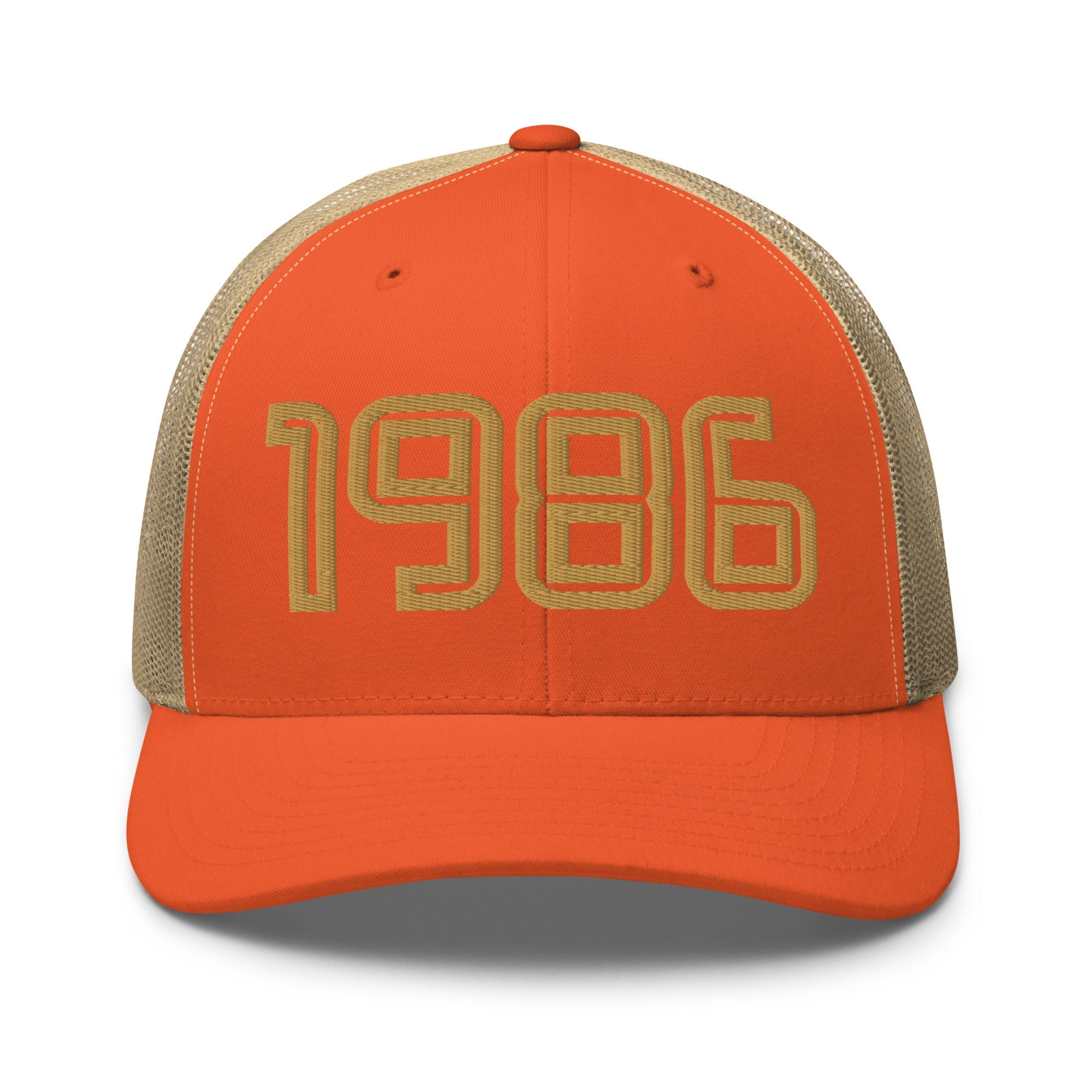 Retro Trucker Hat – 1986 Vintage Year Style - f9artist