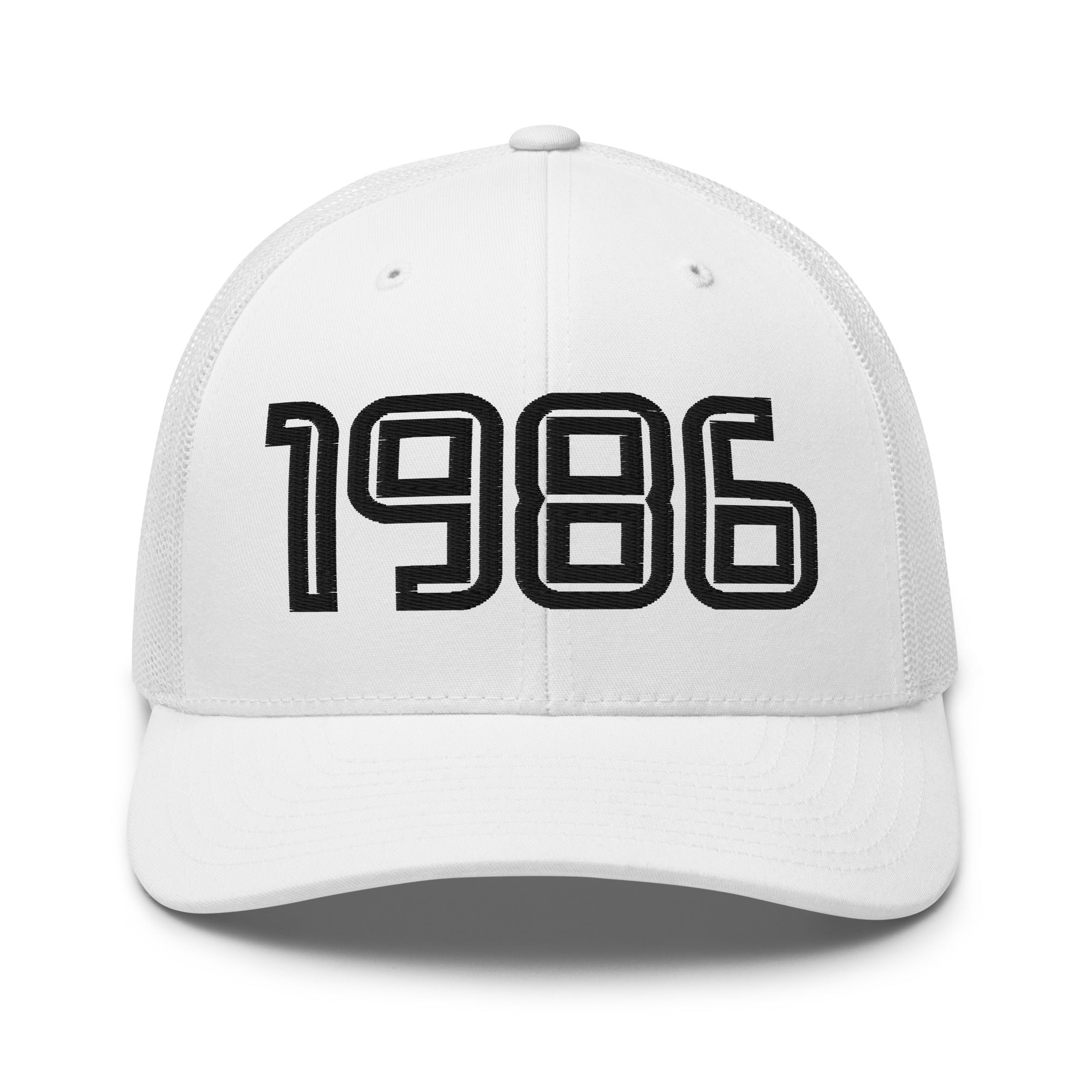 Retro Trucker Hat – 1986 Vintage Year Style - f9artist