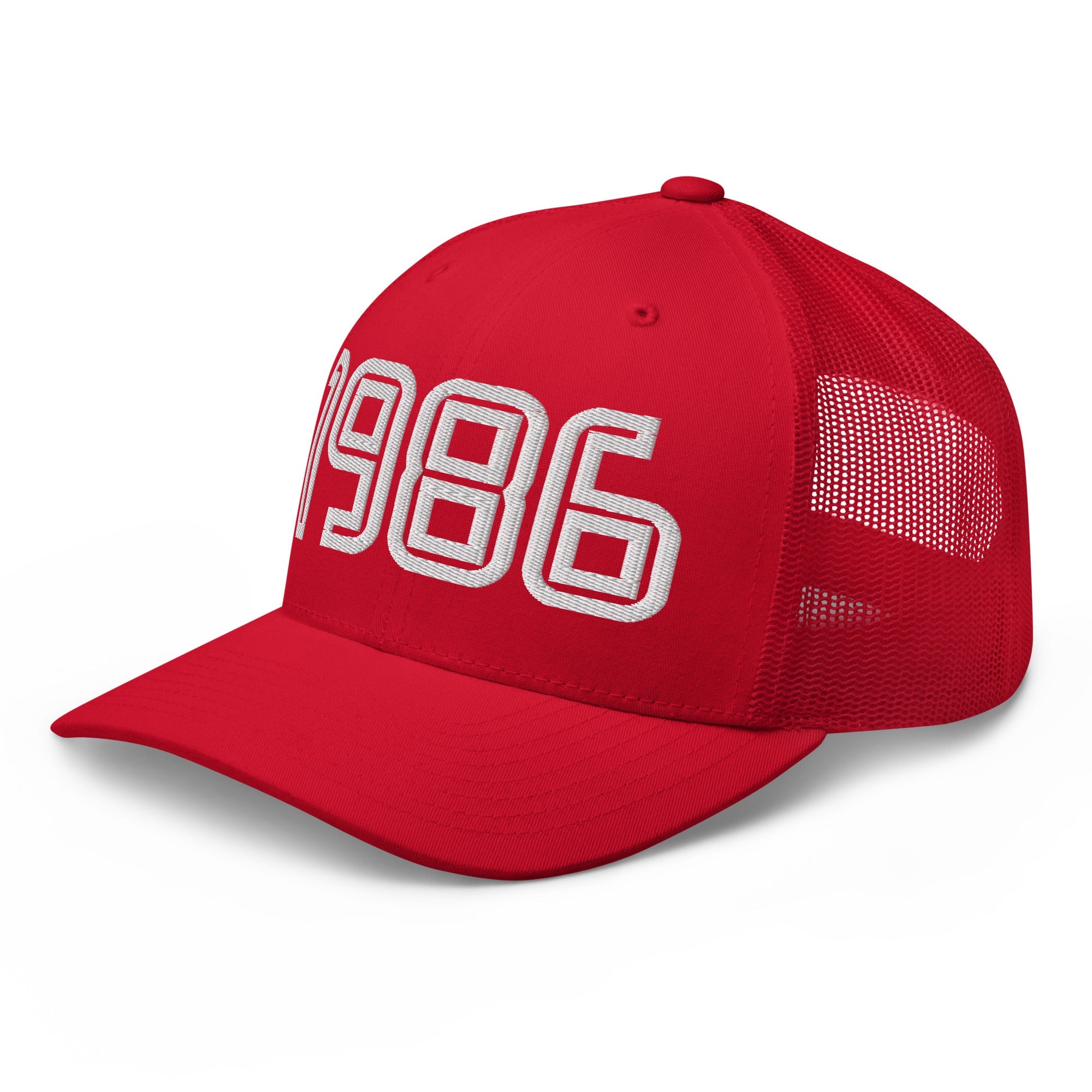 Retro Trucker Hat – 1986 Vintage Year Style - f9artist