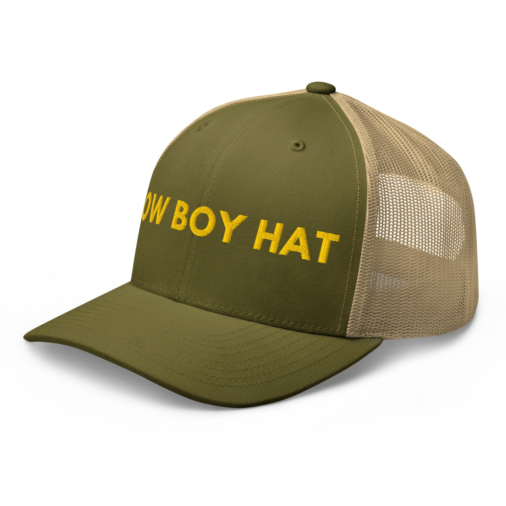 Retro Trucker Hat – Cowboy Spirit Edition - f9artist