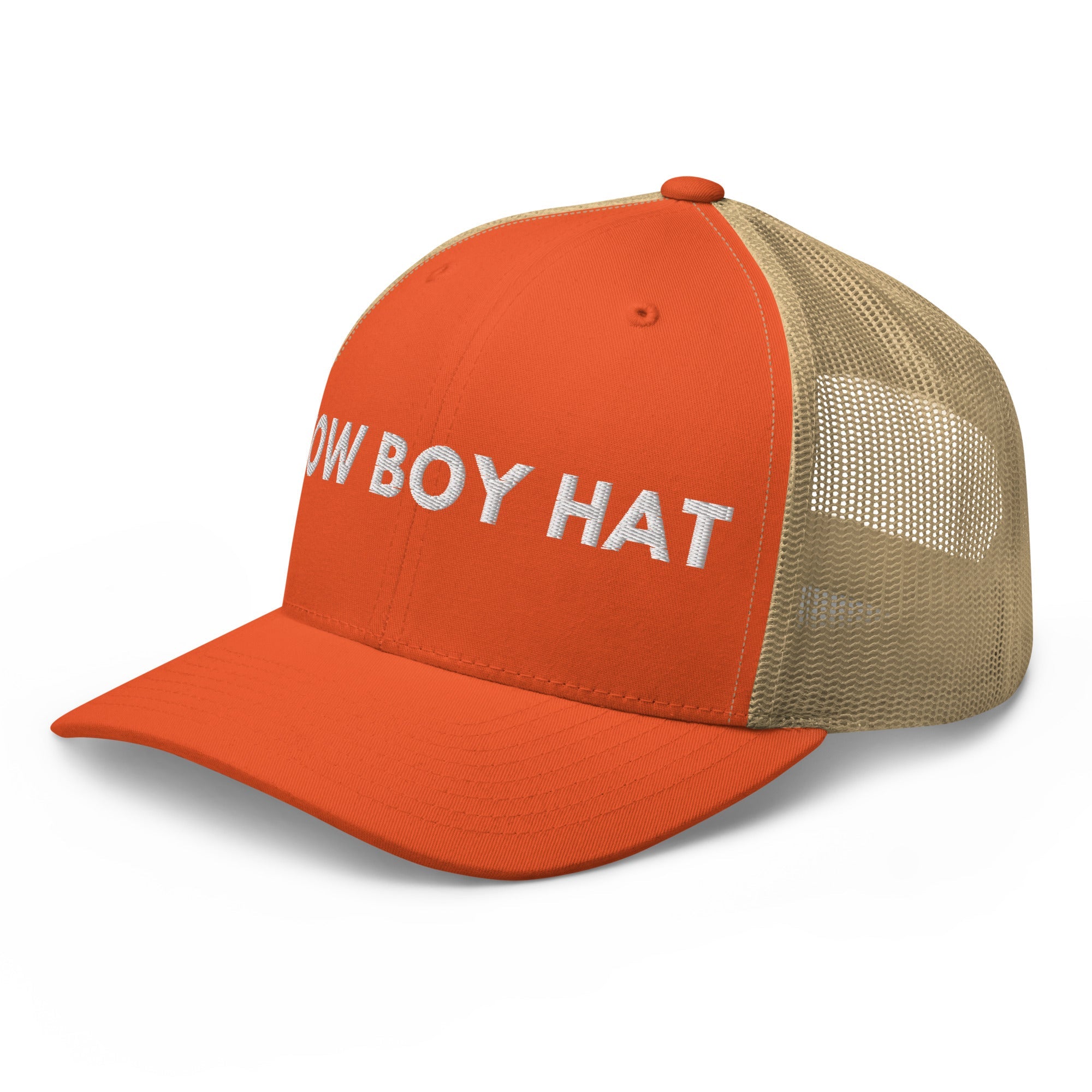 Retro Trucker Hat – Cowboy Spirit Edition - f9artist