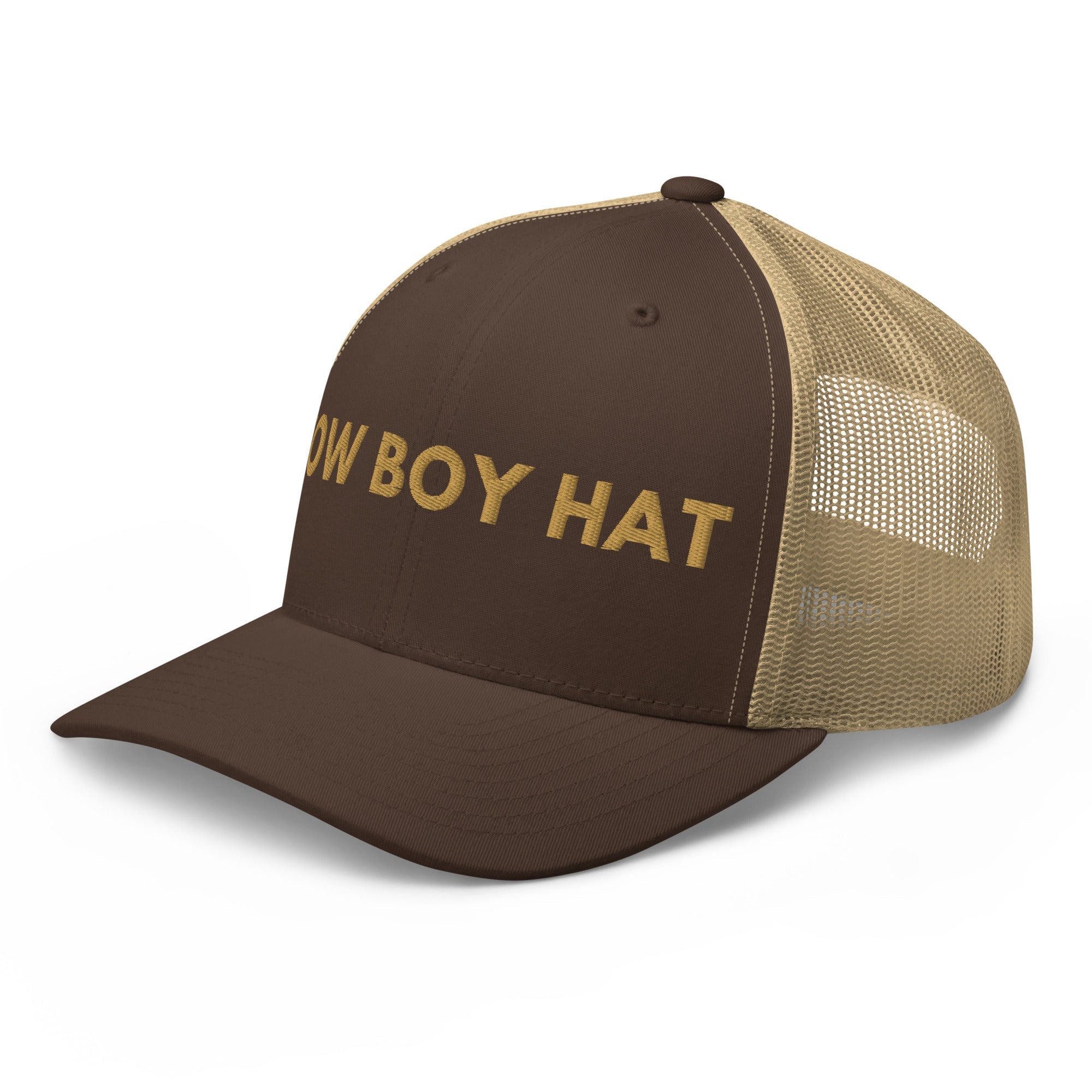 Retro Trucker Hat – Cowboy Spirit Edition - f9artist