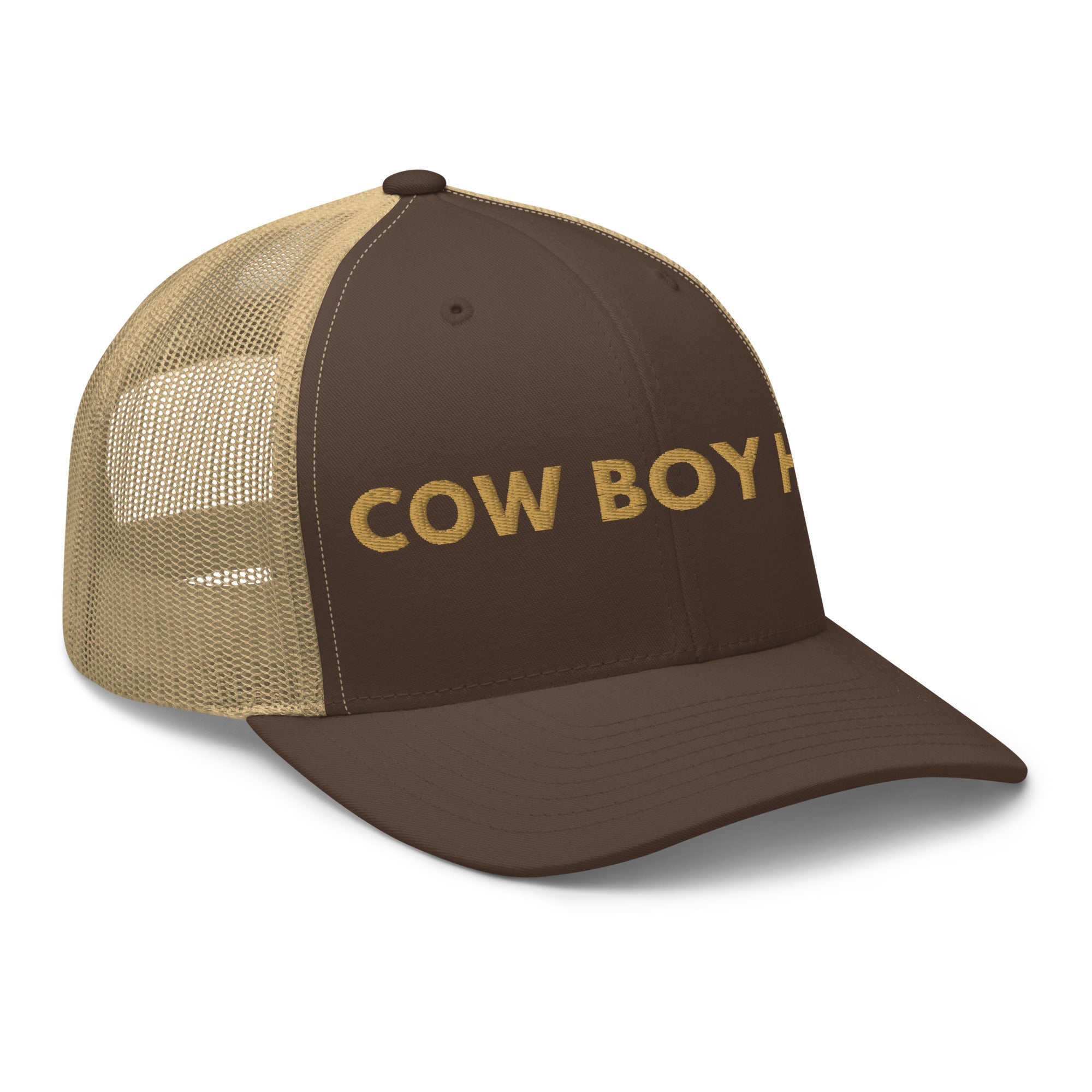 Retro Trucker Hat – Cowboy Spirit Edition - f9artist