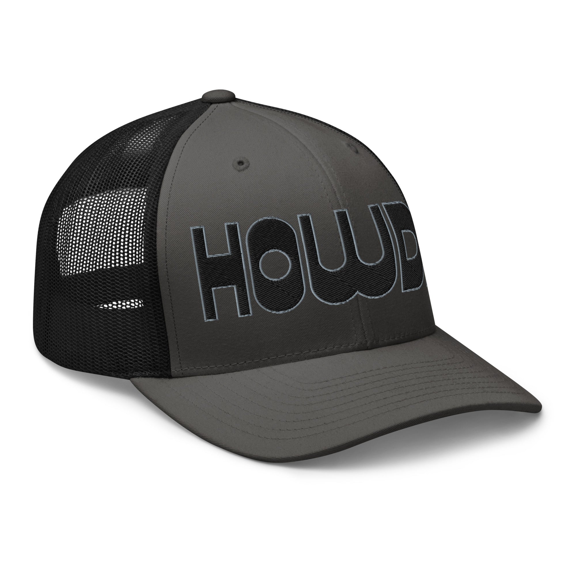 Retro Trucker Hat – HOWDY Bold Western Style - f9artist