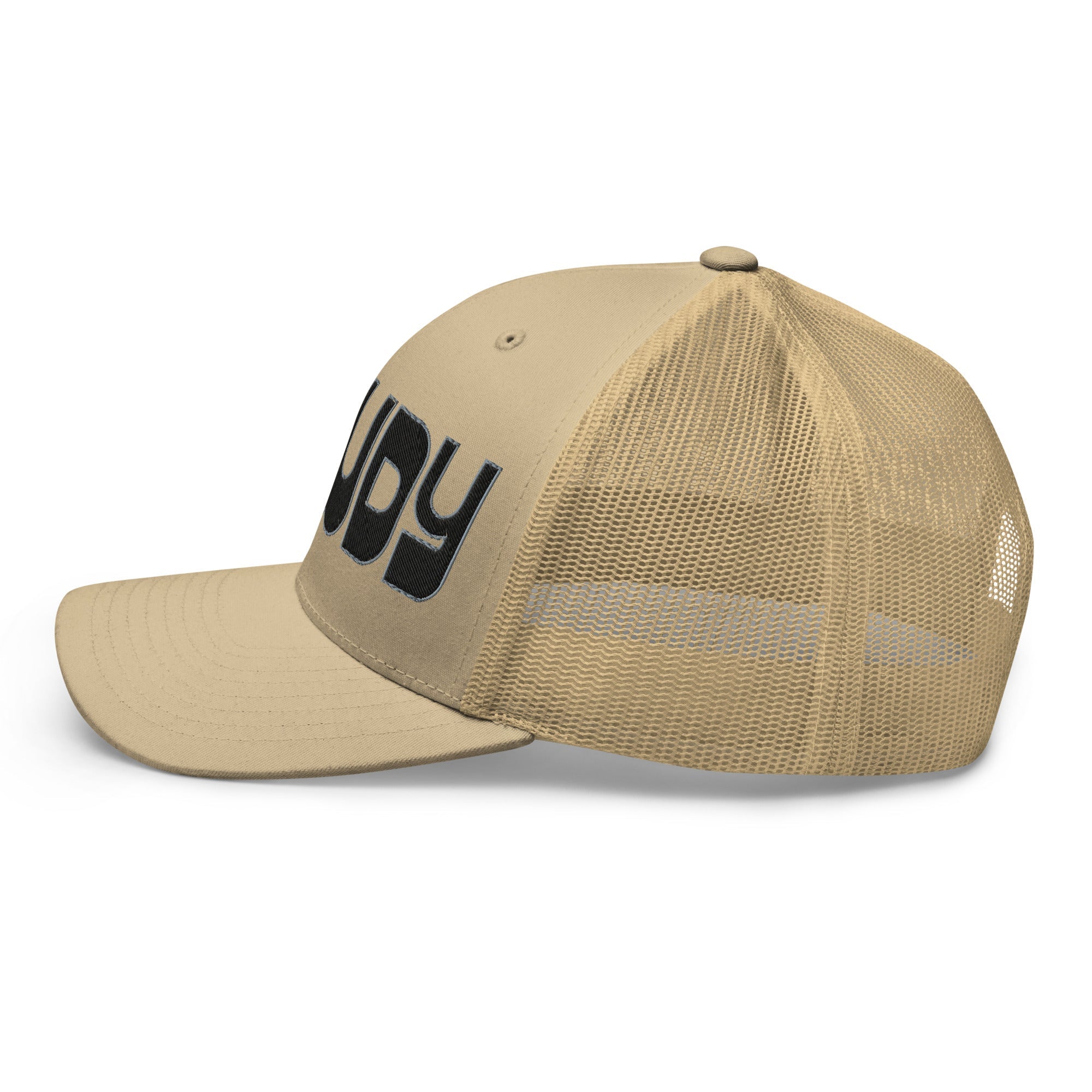 Retro Trucker Hat – HOWDY Bold Western Style - f9artist