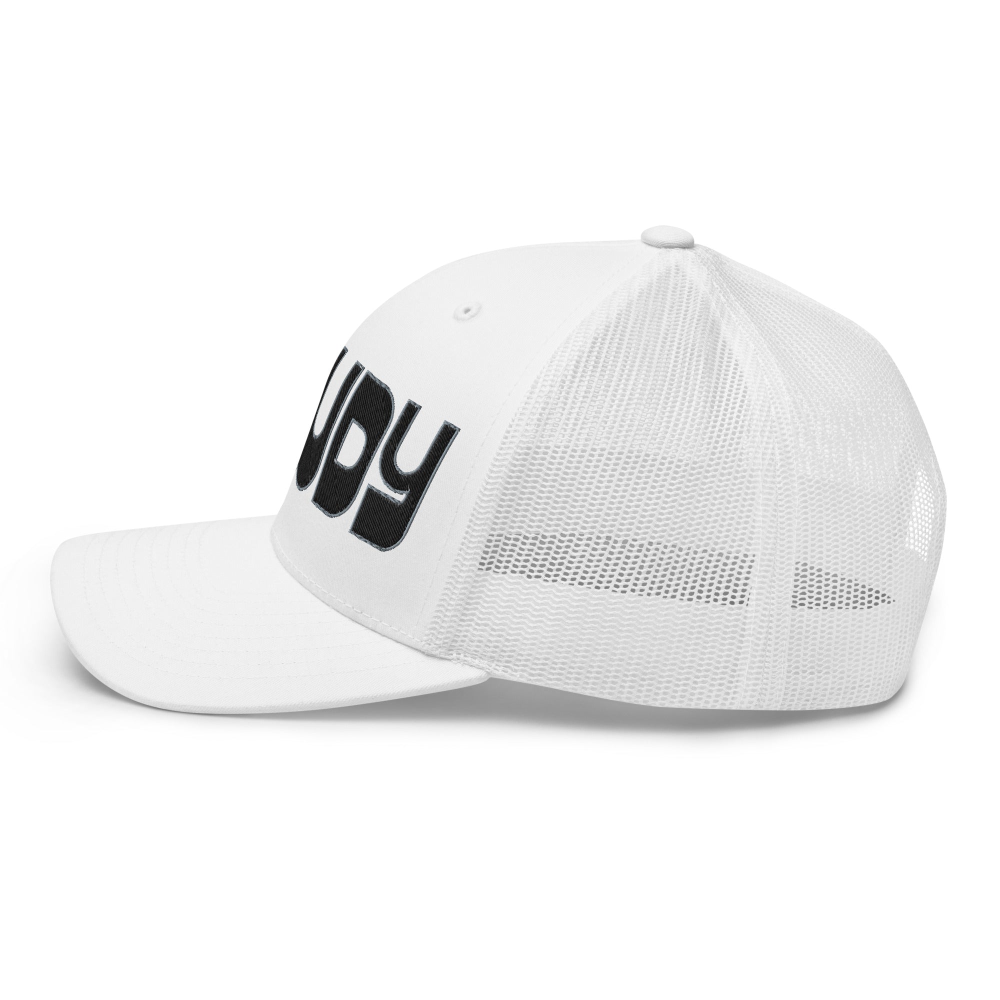 Retro Trucker Hat – HOWDY Bold Western Style - f9artist