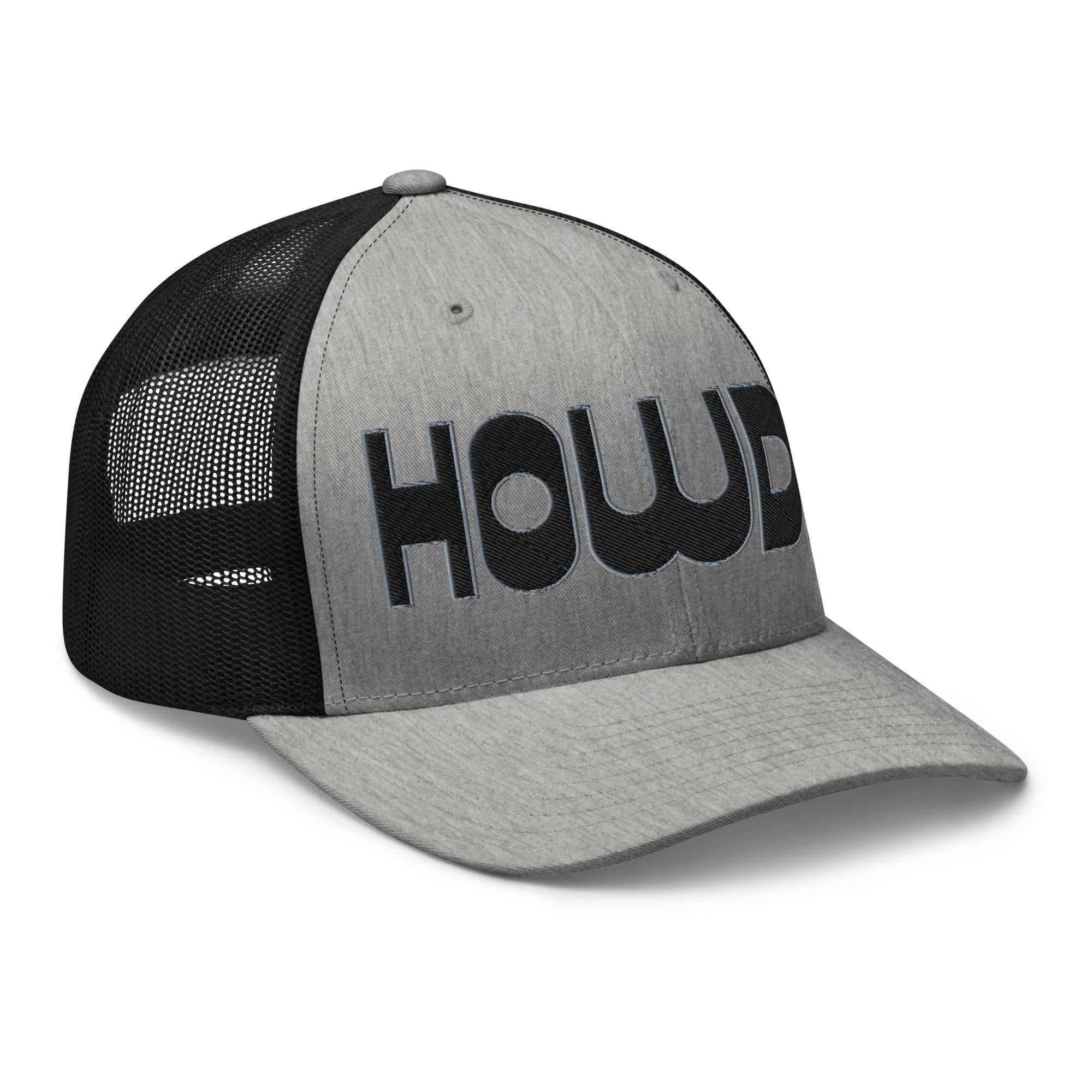 Retro Trucker Hat – HOWDY Bold Western Style - f9artist