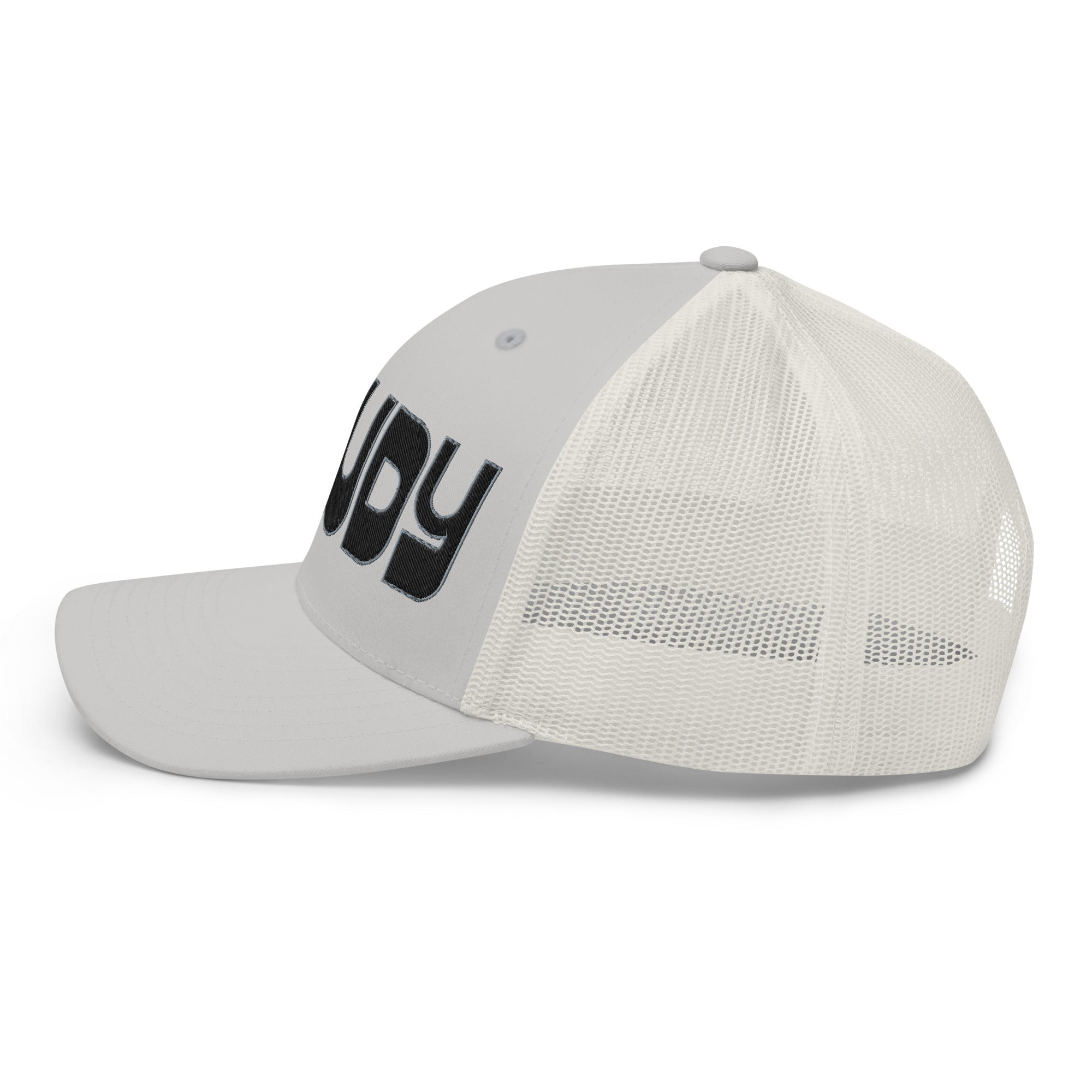 Retro Trucker Hat – HOWDY Bold Western Style - f9artist