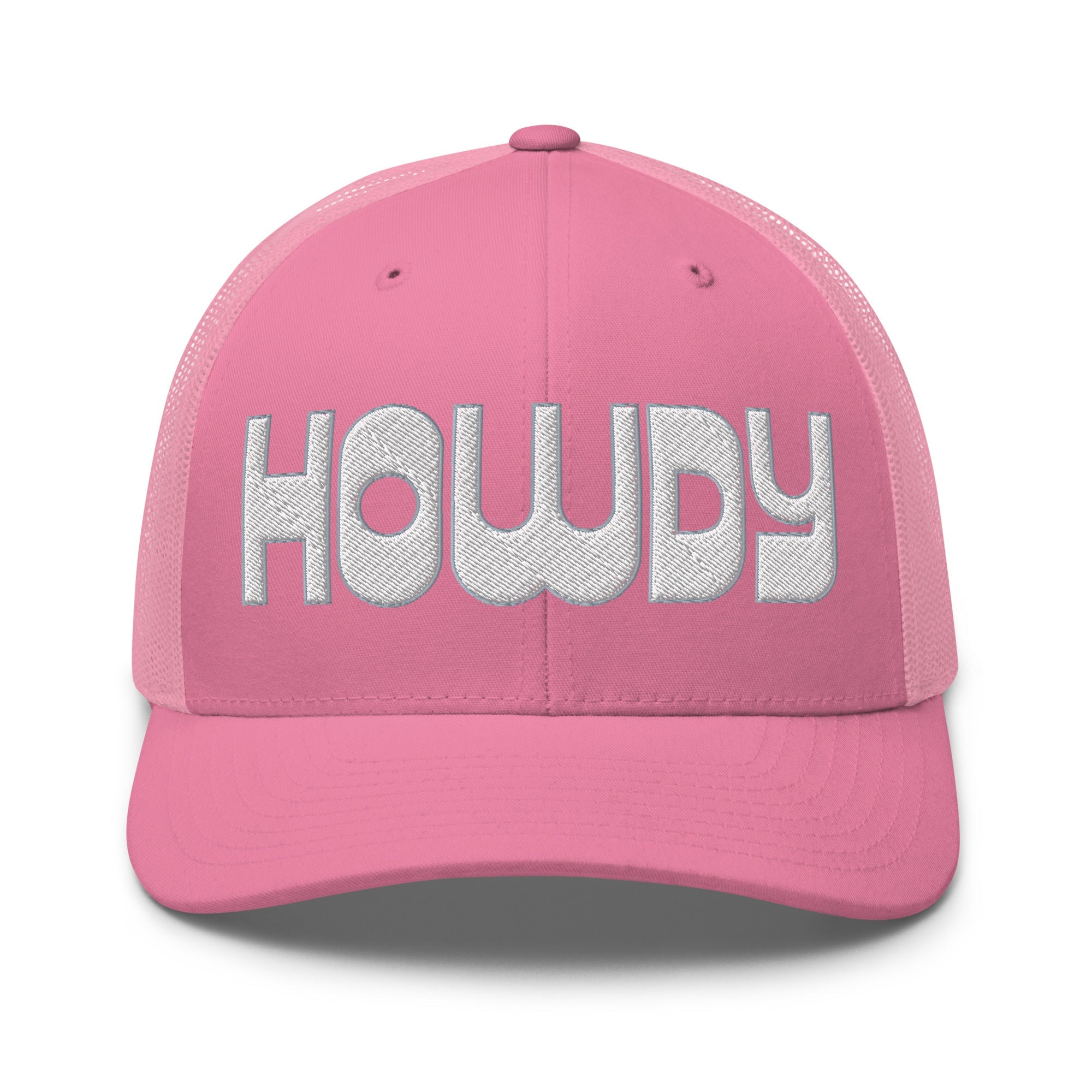 Retro Trucker Hat – HOWDY Bold Western Style - f9artist