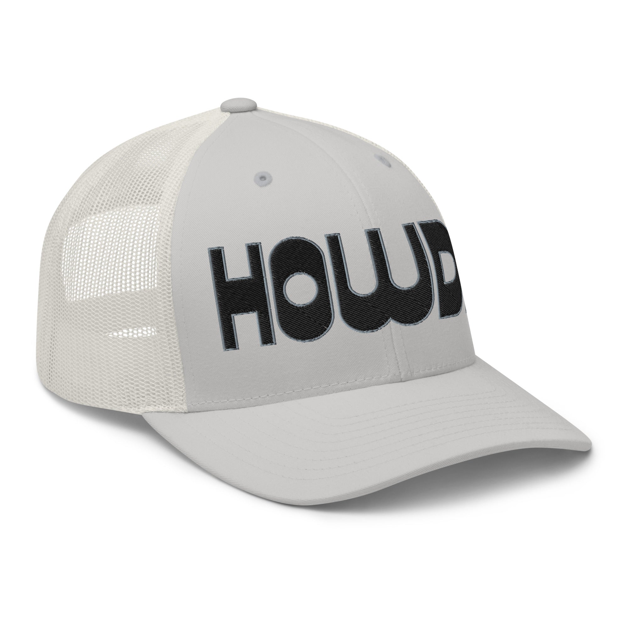 Retro Trucker Hat – HOWDY Bold Western Style - f9artist